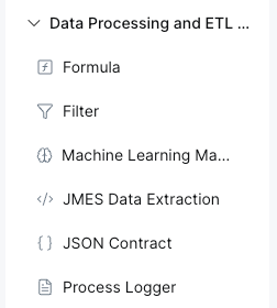 Data Processing and ETL event list