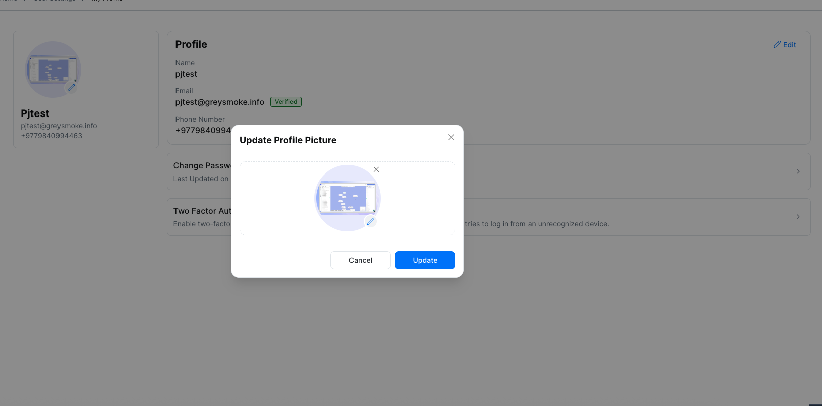 My Profile Picture update 