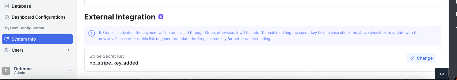 Stripe Integration Overview