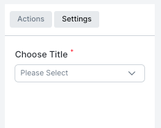 Folder view settings