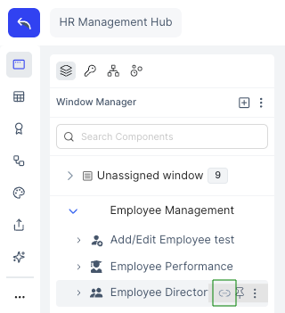 Window visibility settings access point